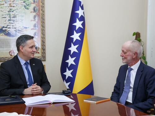 Bećirović i Fitschen: Njemačka prati sigurnosnu situaciju u BiH