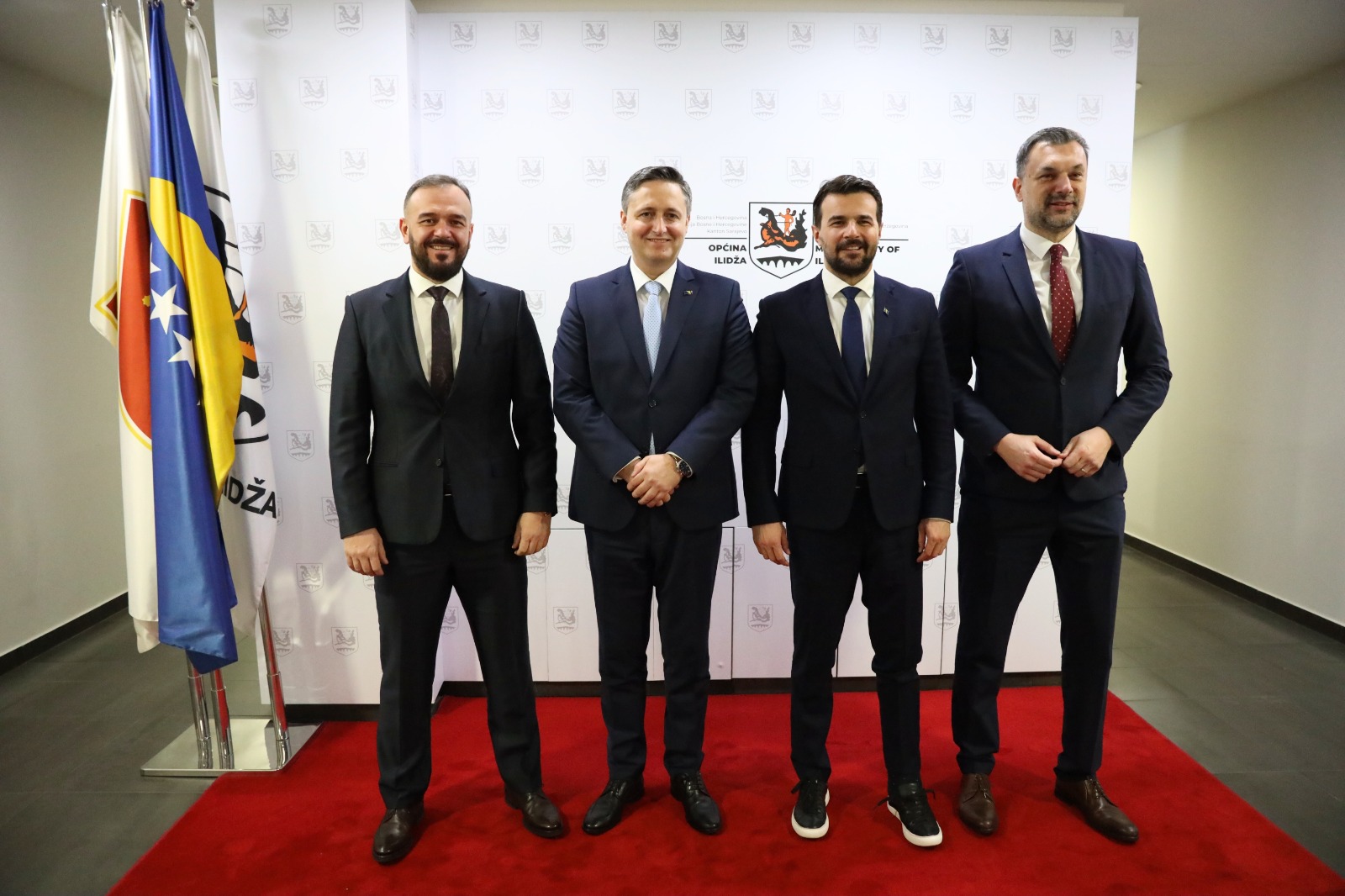 Bećirović i Konaković u posjeti Ilidži: Ova općina je ponos BiH