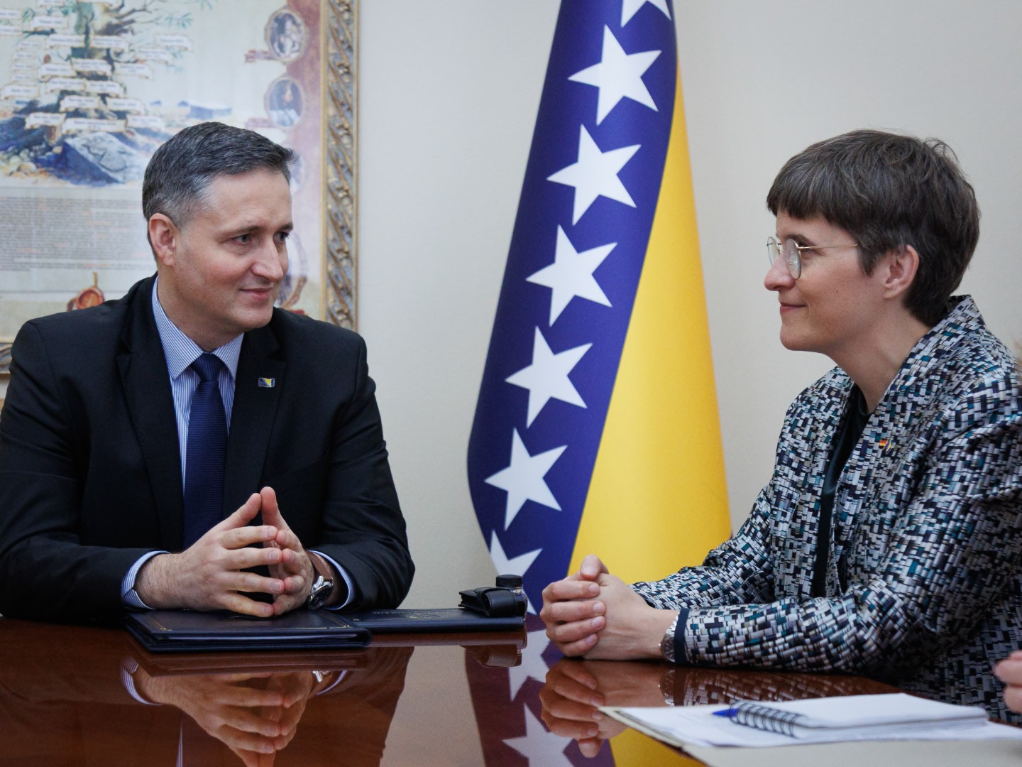 Lührmann kod Bećirovića najavila njemačke sankcije Dodiku