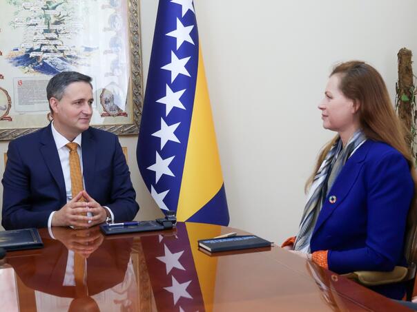 Bećirović i Macdonald: BiH posvećena principima UN-a, nastavit će tako