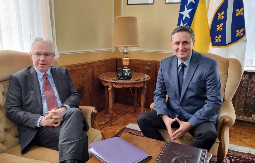 Bećirović i Murphy o reformama na euroatlantskom putu