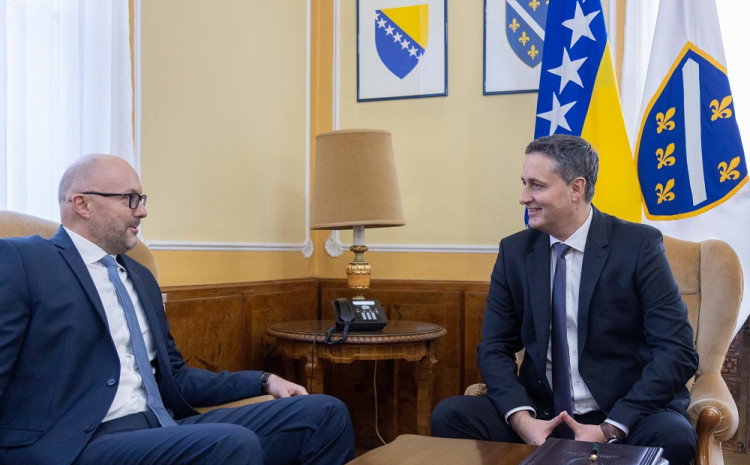 Bećirović i novi ambasador Slovačke: Razgovaralo se o evropskom putu BiH
