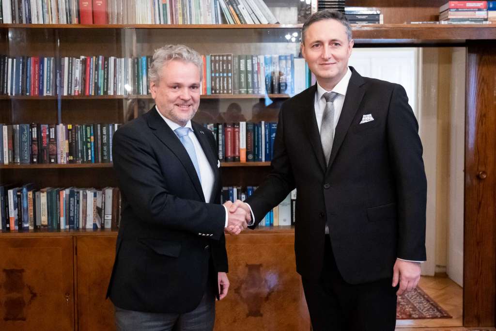 Bećirović i Sattler: Evropski put BiH nema alternativu
