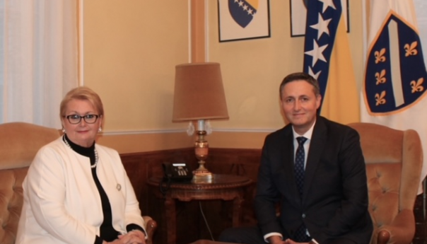 Bećirović i Turković razgovarali o položaju BiH u svijetu