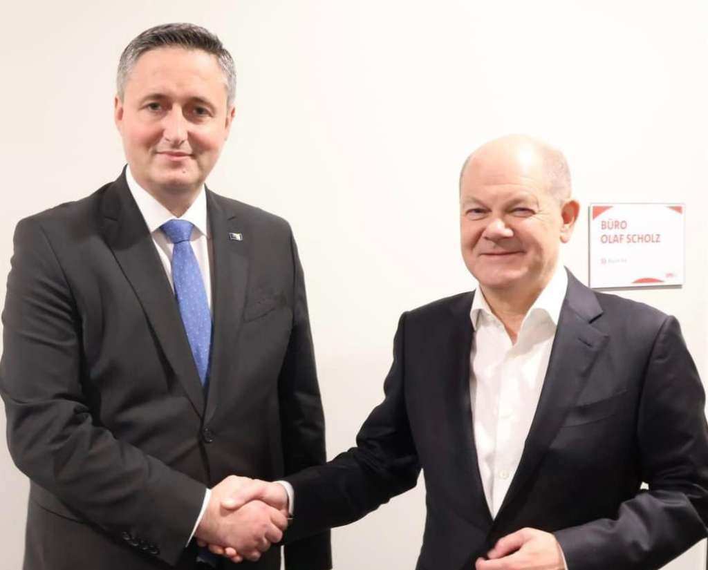 Bećirović iduće sedmice sa njemačkim kancelarom i predsjednikom