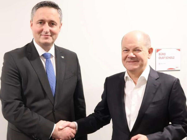 Bećirović iduće sedmice sa njemačkim kancelarom i predsjednikom