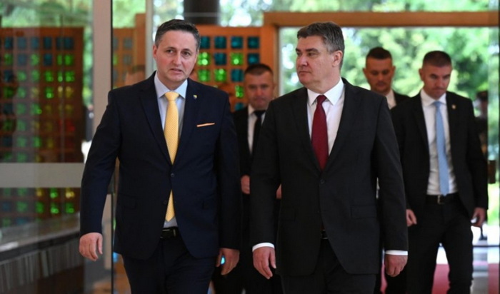 Bećirović u Zagrebu: Komšić je legalan, Dodik je prijetnja