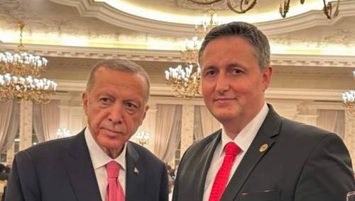 Bećirović na svečanoj večeri kod Erdogana u Čankaya palati