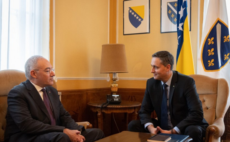 Bećirović održao sastanak sa ambasadorom Turske: Razgovarano o bilateralnim odnosima