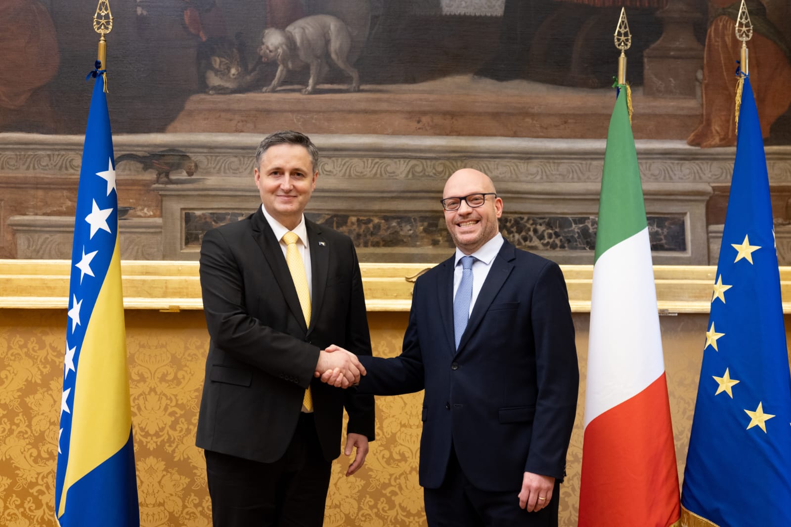 Bećirović pokrenuo inicijativu da Parlament Italije usvoji rezoluciju podrške nezavisnosti i suverenitetu BiH