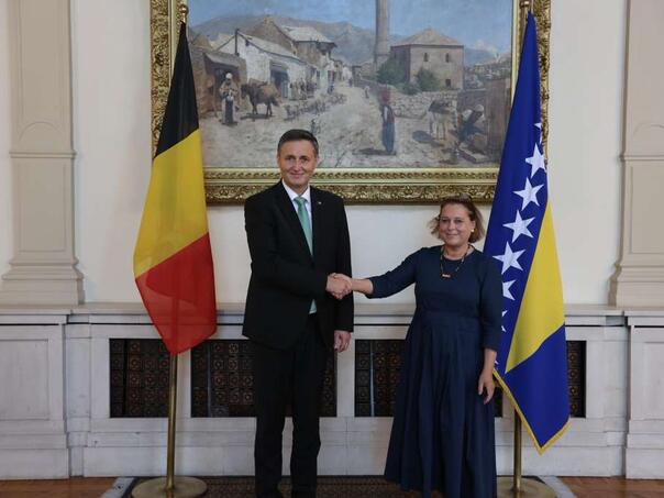 Bećirović poželio dobrodošlicu ambasadoricama Belgije i Španije