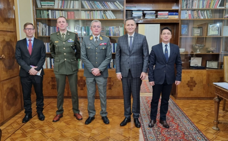 Bećirović primio komandanta EUFOR-a u BiH