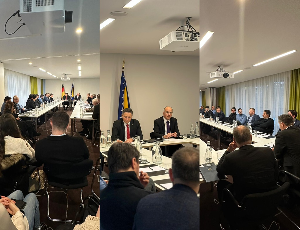 Bećirović razgovarao s bh. dijasporom u SR Njemačkoj