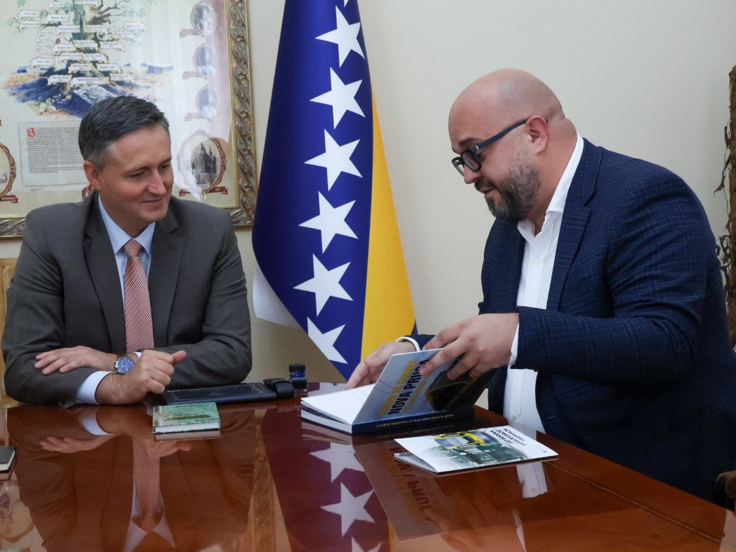 Bećirović razgovarao s ministrom Štetom o podršci infrastrukturnim projektima