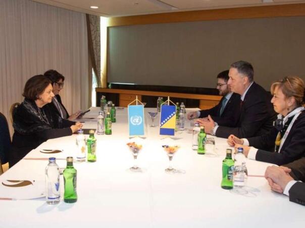 Bećirović razgovarao s podsekretaricom UN-a: Ukazana važnost Rezolucije o Srebrenici