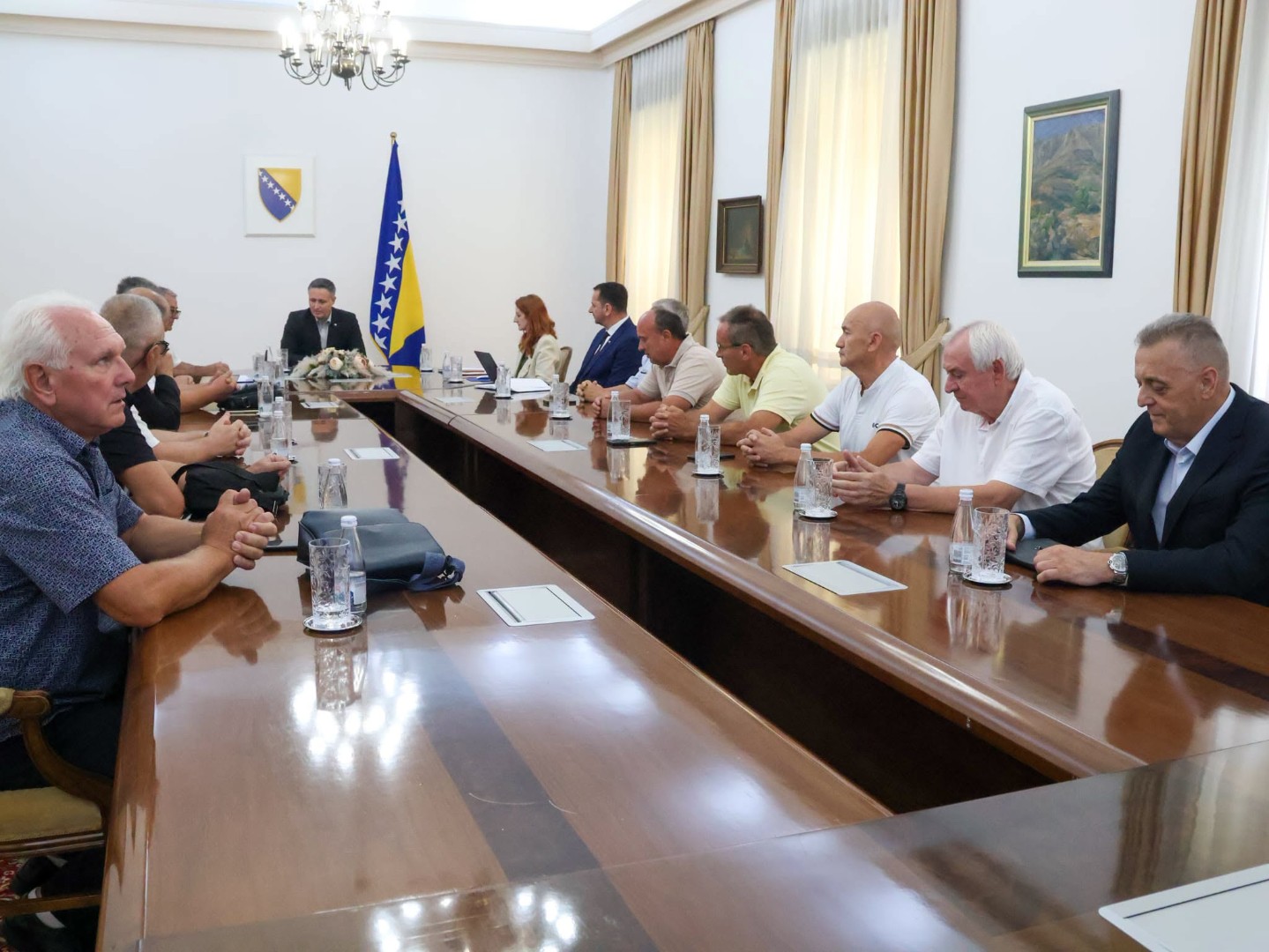 Bećirović razgovarao s predstavnicima Jedinstvene organizacije boraca 
