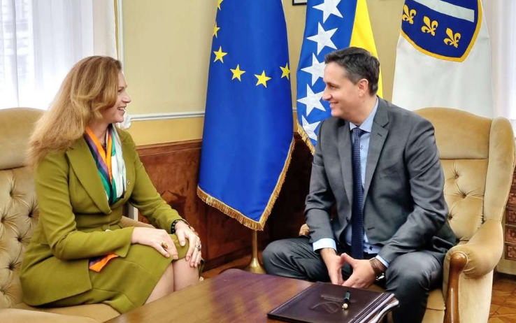 Bećirović razgovarao s rezidentnom koordinatoricom UN-a za BiH Ingrid Macdonald