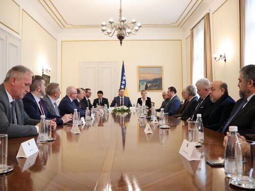 Bećirović razgovarao sa članovima Ureda za koordinaciju bošnjačkih nacionalnih vijeća