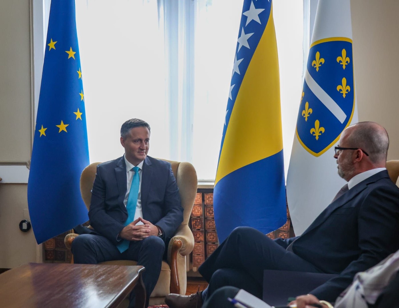 Bećirović razgovarao sa novim otpravnikom poslova Ambasade SAD