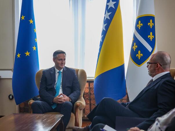 Bećirović razgovarao sa novim otpravnikom poslova Ambasade SAD