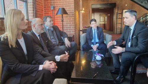 Bećirović razgovarao sa predsjednikom Kongresa Bošnjaka svijeta