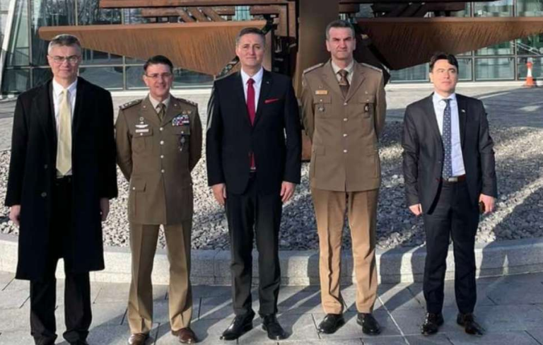 Bećirović s ambasadorima Turske, Slovenije, Poljske i Ukrajine