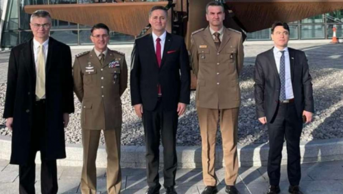 Bećirović s ambasadorima Turske, Slovenije, Poljske i Ukrajine