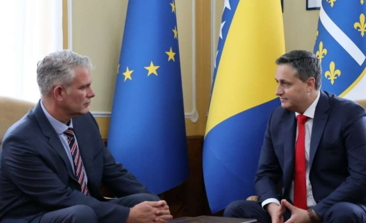 Bećirović s direktorom ICMP-a: BiH neće odustati od potrage za nestalima