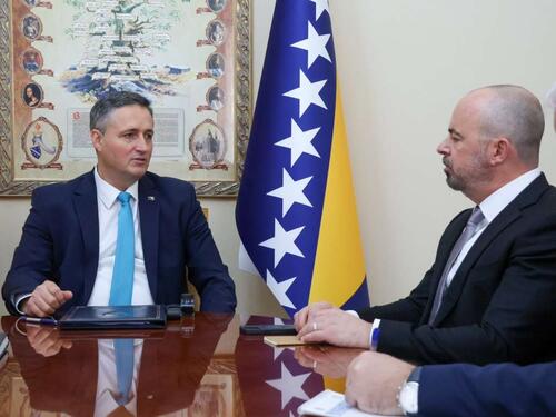 Bećirović s Ginkelom: Izgradnja stabilnosti, mira i ekonomskog prosperiteta nema alternativu