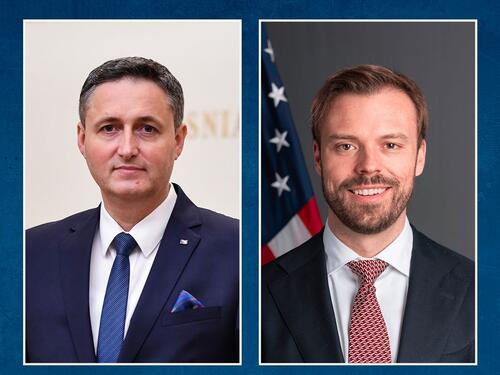 Bećirović s Hanrahanom: Opasno dovoditi u pitanje mandat i ovlasti OHR-a