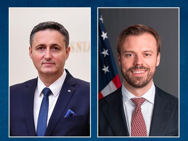 Bećirović s Hanrahanom: Opasno dovoditi u pitanje mandat i ovlasti OHR-a