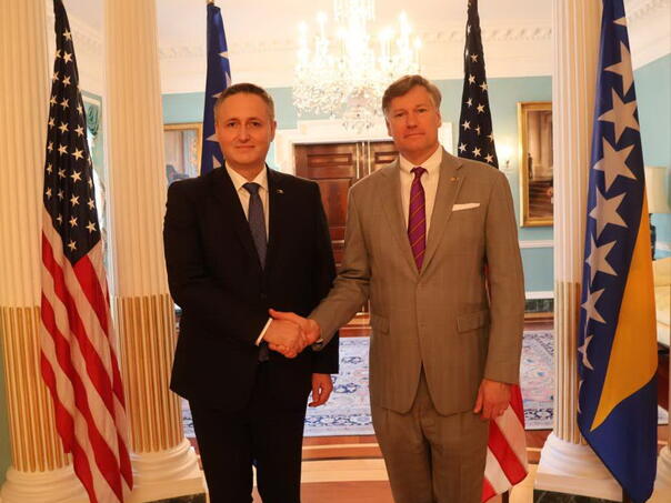 Bećirović s Landauom: BiH konkretno dokazala da je pouzdan partner SAD-a