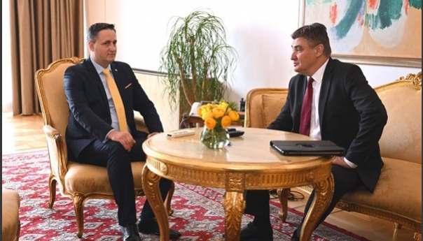 Bećirović s Milanovićem: Dodik je prijetnja, mora biti zaustavljen