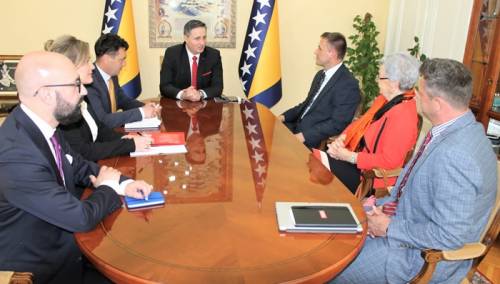 Bećirović s predstavnicima organizacije BH UK Network