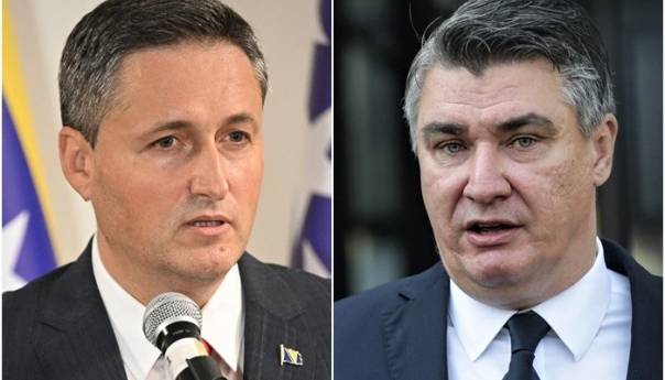 Bećirović sa Milanovićem i Plenkovićem u Zagrebu