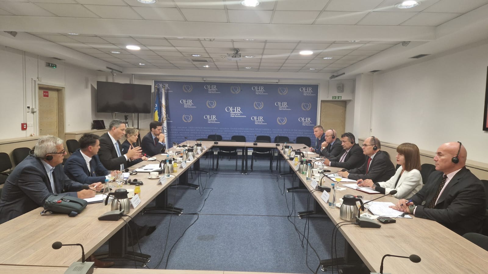 Bećirović sa Schmidtom: BiH je jedini titular državne imovine