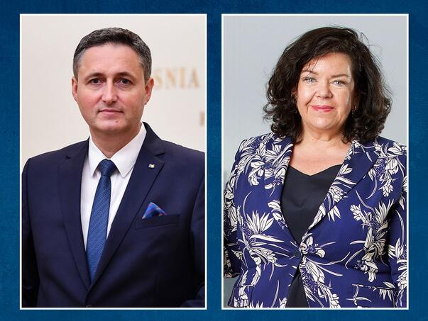 Bećirović s Pierce: Referendum u RS-u bio bi uvod u destabilizaciju