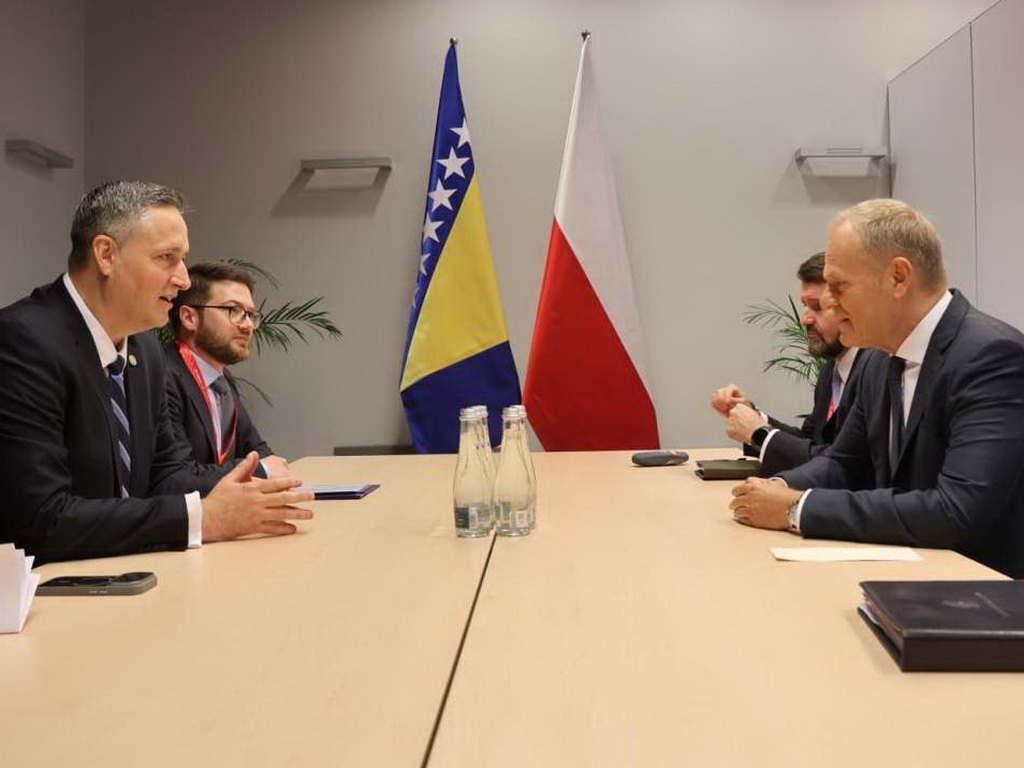 Bećirović sa Tuskom: EU i NATO-u blokiraju čelnici bh. entiteta RS