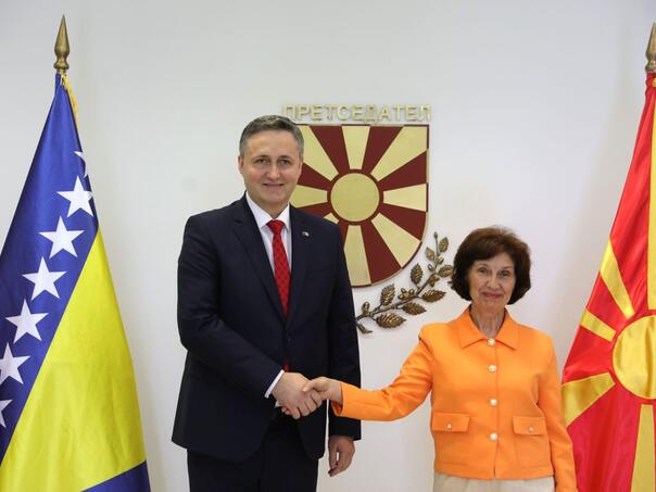 Bećirović-Siljanovska Davkova: Jačati veze BiH i Sjeverne Makedonije