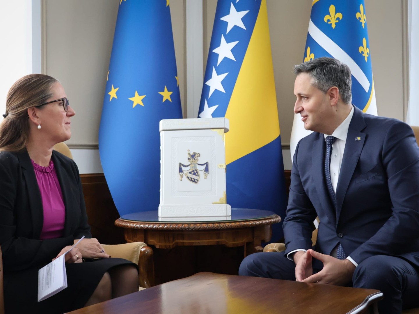Bećirović: Švedska važan partner BiH na euroatlantskom putu