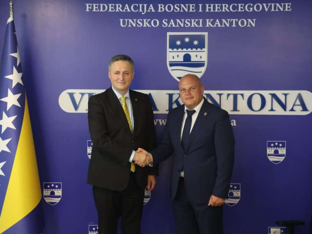 Bećirović u Bihaću o sporazum s Hrvatskom: Privrednici će osjetiti ogromnu razliku