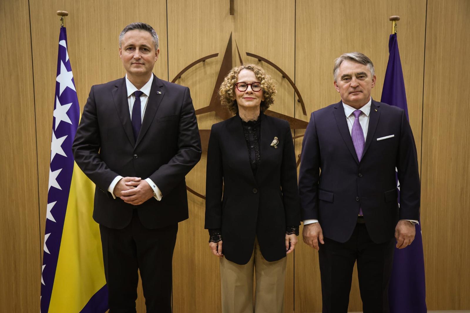 Bećirović u Briselu: Ispunjeni uslovi da se BiH uputi poziv za članstvo u NATO