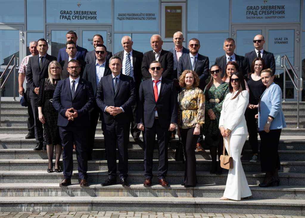 Bećirović u radnoj posjeti Srebreniku