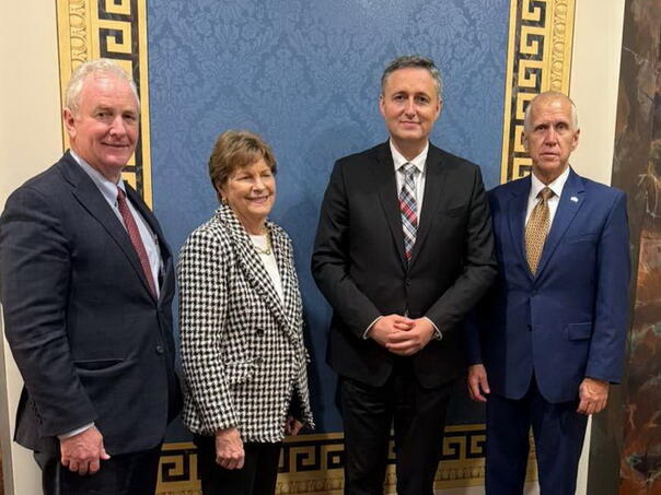 Bećirović u Washingtonu zagovarao donošenje zakona o zaštiti Dejtonskog sporazuma