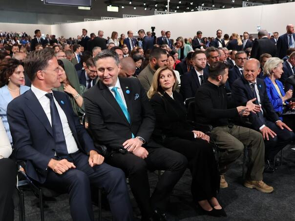 Bećirović sa Scholzom, Zelenskim, Ruteom na konferenciji u Berlinu