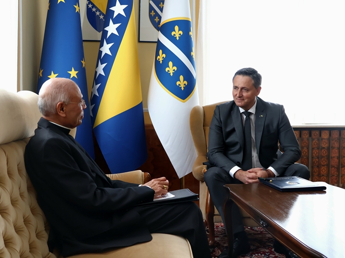 Bećirović: Unaprijediti i ojačati veze BiH i Svete Stolice