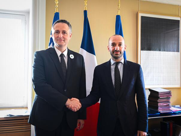 Bećirović upozorio francuskog ministra: Dodik cilja dvije bh. institucije, ako oslabe...