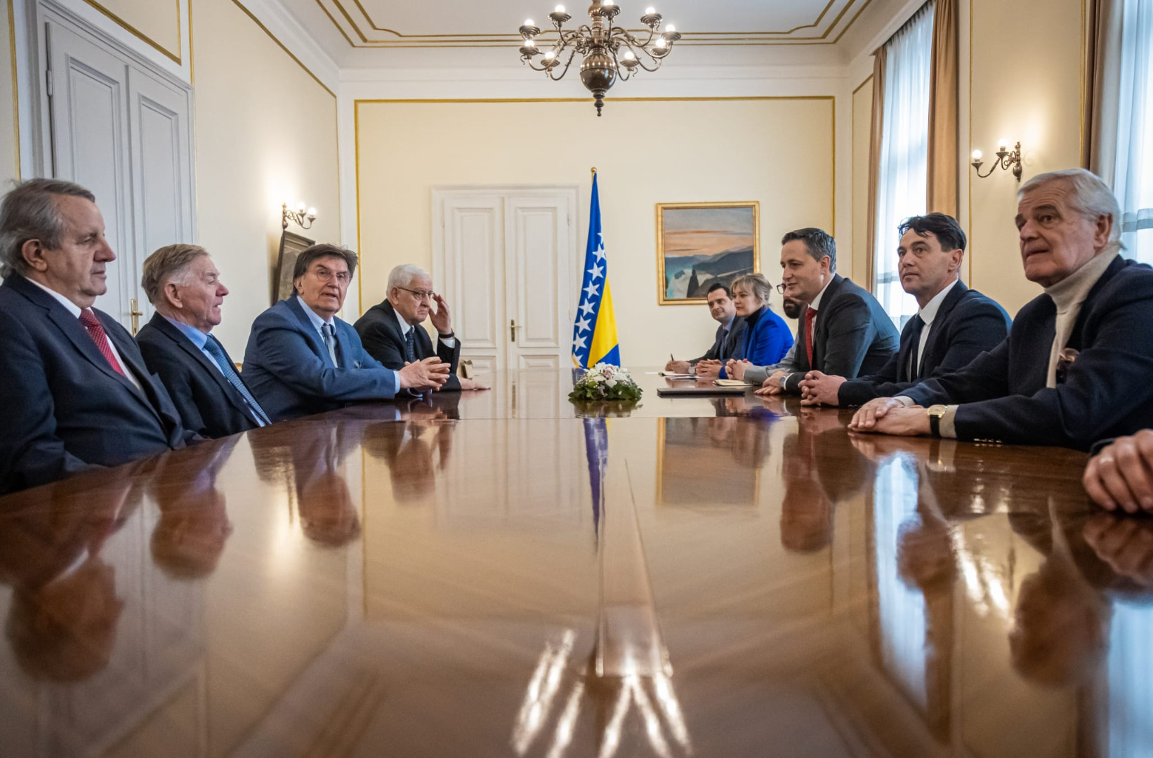 Bećirović upriličio prijem za članove Predsjedništva Republike BiH