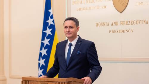 Bećirović uputio preporuku za izradu i usvajanje zakona o gasu BiH
