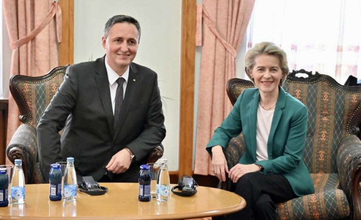 Bećirović – Von der Leyen: BiH je mjesto u EU